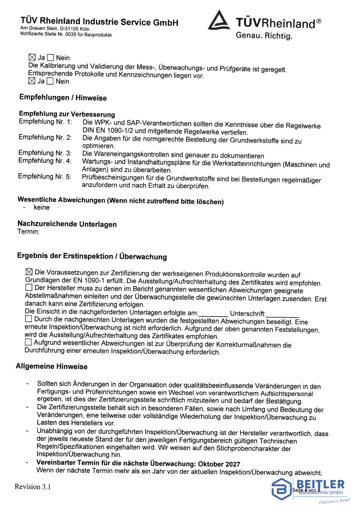 Zertifikate beitler wasserzeichen wpk bericht seite4 blau